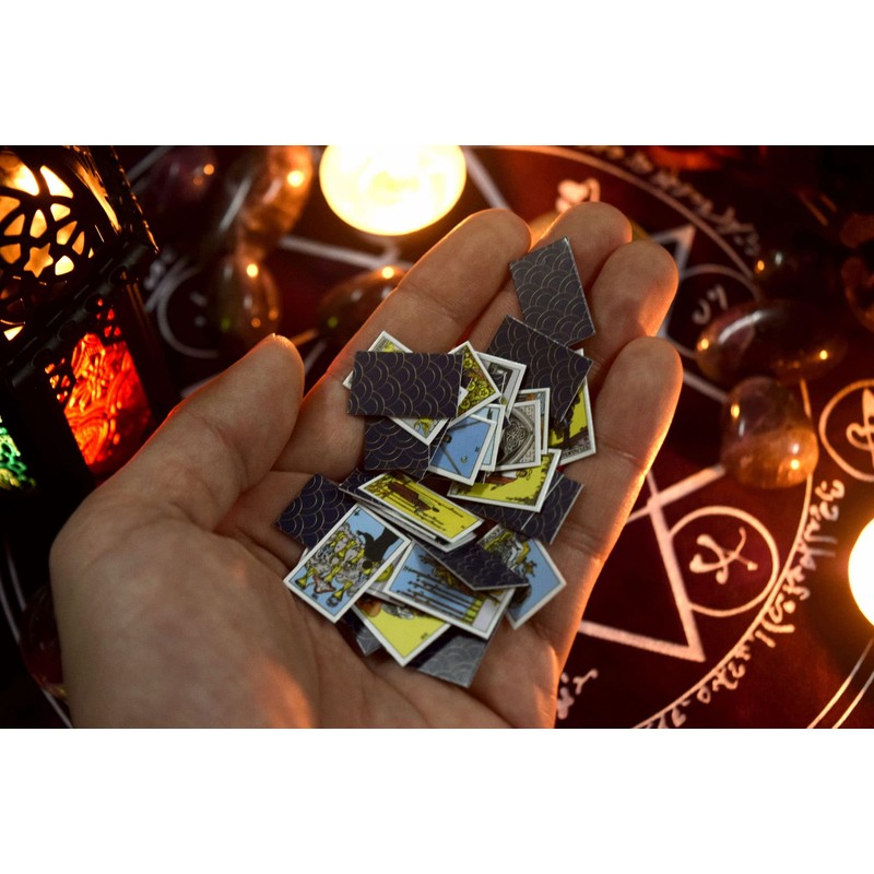 78 Mini Tarot Cards - Full Tarot Deck - Including