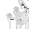 Coffee Spoon Holder Elegant Swan Silver Color Zinc Alloy Rotatable