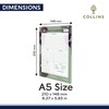 Collins Flourish A5 Daily Desk Pad - To Do List