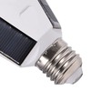 Solar Panel LED Light Bulb Portable Waterproof Indoor/Outdoor Hiking Camping