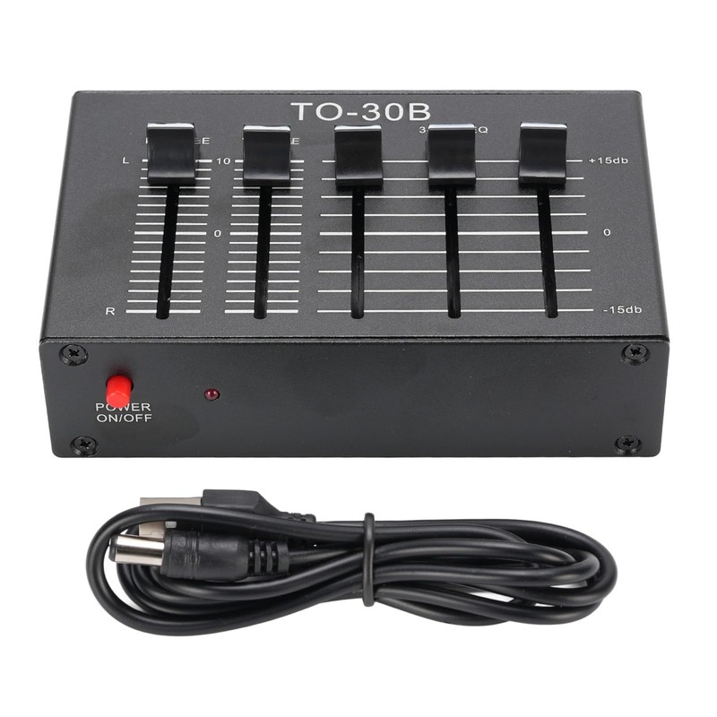Luocute Record Player Preamplifier EQ, Phono Preamp 3 Band Equalizer