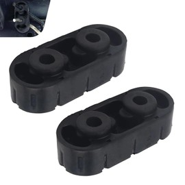Ferianl 2PCS Exhaust Muffler Hanger Insulator, Rubber Exhaust Hanger Compatible with Chevy GMC Silverado Sierra 1500 2000-2018 Yukon, Bushing Muffler Shock Absorbent Replace 15092802