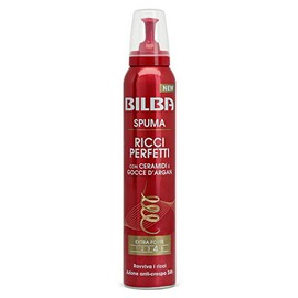 Bilba Puma Wheat Germ, Curly Foam, Perfect with Ceramides and Argan Drops, Professional Formula with Extra Strong Hold, Revives Curls with Anti-Frizz for 24 Hours, 200 ml