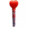 M & M Valentines Day Heart Candy Tube-Chocolate Lentils Flavored