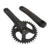 104 BCD Mountain Bike Single Speed Crankset 36T Square Hole
