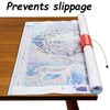 HOZOE Diamond Painting Canvas Roll Holder,Fixed Scroll Anti-Roll Bracket,Diamond Scroll