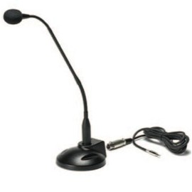 Sound Tech GN-1 18 Inch Professional Uni-Direction Noise Canceling Gooseneck Microphone with 10 FT Cord and 3.5mm Mono Plug