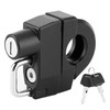 Yctze Motorcycle Helmet Lock,Metal Anti‑Theft Lock with 2 Keys Riding
