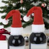 MIJOMA Set of 2 Christmas Bottle Covers - Stylish Santa