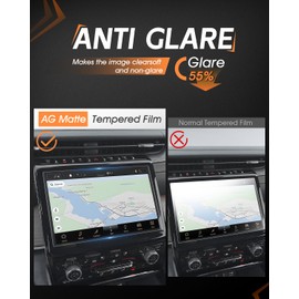CDEFG Matte Tempered Glass for 2025 Jeep Grand Cherokee 4xe / L Screen Protector, 10.1 Inch Touchscreen, (Laredo,Altitude,Limited,Overland,Summit) Accessories, 2022 2023 2024 2025 Anti-Glare