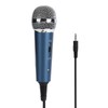 Wired Condenser Microphone 3.5mm with UShaped 3.5mm Audio Adapter for