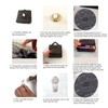 Wall Clock Nordic Decorative Marble Printing Mute Round Hanging Clock