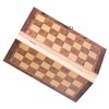 3in1 Portable Wooden Chessboard Folding Board Chess Game For Party