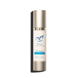 Blue Monarch Skincare Anti-Aging Face Cream For Elasticity And Healthier Skin For All Skin Types| All-Natural Ingredients| Cruelty-Free | Vegan. 50ml(1.7 fl oz)