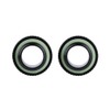 Richer-R 2pcs Water Cooling Fittings Water Cooling Fittings Compression Fittings
