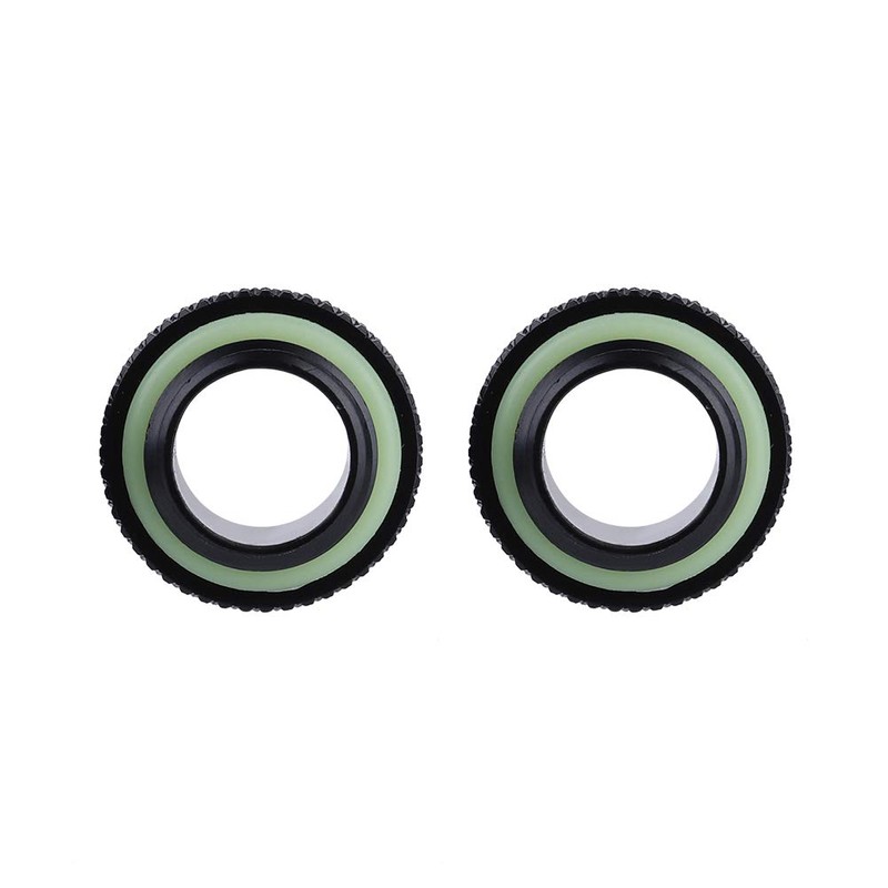 Richer-R 2pcs Water Cooling Fittings Water Cooling Fittings Compression Fittings
