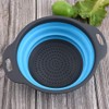 BILIEASY Set of 2 Collapsible Kitchen Colander/Strainer Colander Set, Environmentally