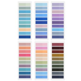 1200 Pcs Page Markers Sticky Index Tabs Writable Index Labels Morandi Book Page Tabs Index Tabs Repositionable Flag for Books Documents Annotations Indexes