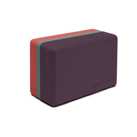 Manduka Foam Yoga Block - Recycled EVA Foam Block with Ergonomic Support, Yoga Equipment, Home Gym Accessory, & Pilates Tool, Lightweight for Travel, High Density, Comfortable Edges