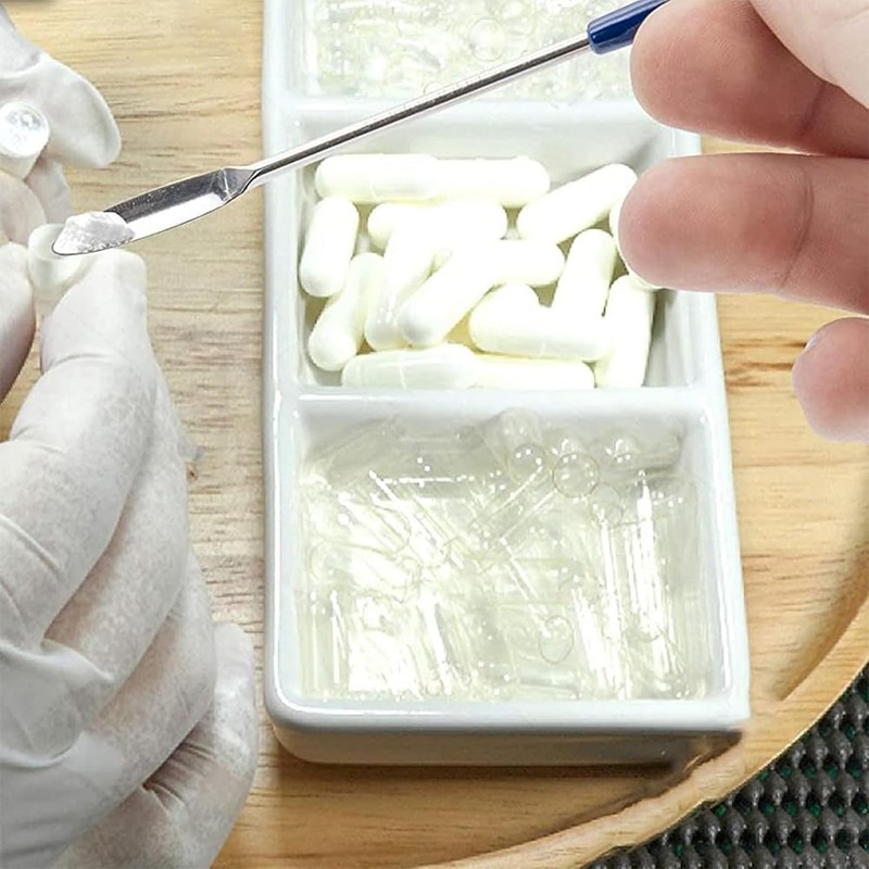 Hsthe Sea 6 Pcs Capsule Filling Machine Set 304 Stainless