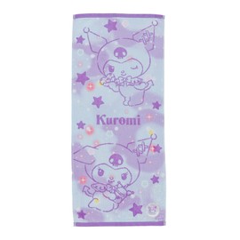 Marushin 3725008400 Sanrio Chromi Face Towel, 100% Cotton, Antibacterial and Odor Resistant, Present, Gift, Birthday