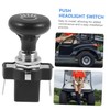 Gatuida Golf Cart Headlight Push Pull Design for Easy Installation