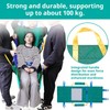 Portable Transport Stretcher with Storage Bag, Patient Transfer Lift Sling