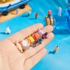Hungdao 100 Pcs Small 1: 87 Ho Scale Tiny People