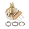 FLEOR A500K+B500K Guitar Tone/Volume Pots 24-Spline Long Split Shaft Guitar