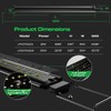 20W LED UVB Strip Lights for Reptiles, Dimming UVB UVA