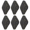 6PCS Rubber Treadmill Mat Sound Insulation Cushion Exercise Equipment Mat