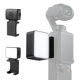 ULANZI LM001 Magnetic Mini Light for DJI Osmo Pocket 3, 580OK, CRI ≥95, IPX4 Water Resistance, Brightness 3 Levels Adjustable