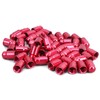 GUB 50Pcs Aluminium Alloy Schrader Valve Cap Bicycle Tyre Nozzle