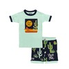 Lazy One Short-Sleeved Summer Pajama Set for Girls and Boys,