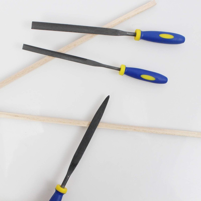 KALIM 2 Needle File Sets 12Pcs 3mm and 4mm File