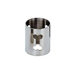 Alessi AKK10 B "Girotondo" Napkin Ring, Silver