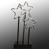 ToCi Decorative Stand Star with LED Lighting Metal Candlestick with