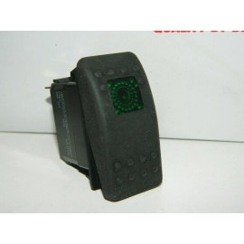 Carling Technologies NEW CARLING V5D1 MOMENTARY 12V 20 AMP ILLUMINATED ROCKER SWITCH WITH COVER