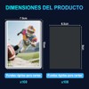 200 PCS Clear Card sleeves, 3 x 4 Pulgadas, Top