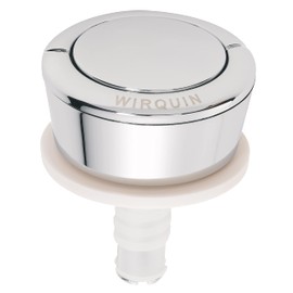 Wirquin Jollyflush Single Flush Chrome Toilet Push Button 19007001, Multi-Colour