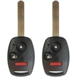 2 BexKeyless New Replacement Remote Car Key Fob fits N5F-S0084A 313.8MHZ Chip46 2006-2011 Honda Civic/Civic LX/Odyssey