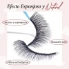 Luminlash Extensiones De Pestañas Pestañas Autoadhesi 02 Look 3d Definido