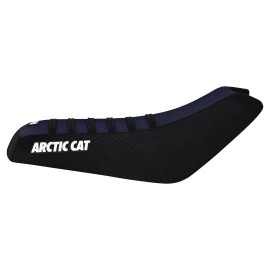 Enjoy Mfg Arctic Cat 250 300 400 454 500 4x4 2x4 Seat Cover BLK-KTM BLUE top-BLK rib #277