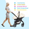 SMTTW Funda de asiento de coche para bebé, ajuste universal,