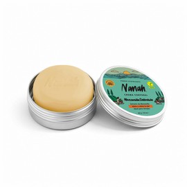 NANAH Crema Corporal Natural de Manzanilla Caléndula en Barra I Ideal para piel sensible I Apto para toda la familia I Cicatrizante y Reparadora I Sin