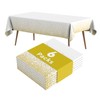 Fantastshop Plastic Tablecloths Disposable - 6 Packs 54 x 108