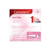 Canesten V Dual 1 Da, Crema para Infecciones ntimas Causadas por Hongos y Bacterias, Caja con 1 Crema 1 y 1 vulo 500mg                                