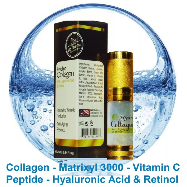 Hydro Collagen 1Bottle Hyaluronic Acid IntensiveFacial Serum Matrixil 3000 Retinol
