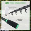 Fishing Rod and Reel Combos, Carbon Fiber Telescopic Fishing Pole