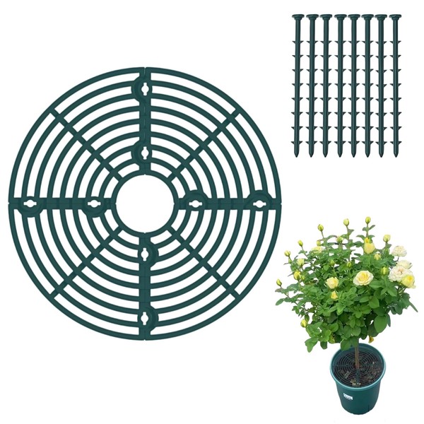 SGYUNQ Plant Pot Grid Soil Protector Covers Cuttable Flower Protector